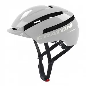 Cratoni Loom Casques Adulte Unisexe, Silverfrost, m pas cher