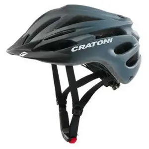Cratoni Pacer Jr Casque Unisexe-Adulte, Noir/Gris Mat, m pas cher