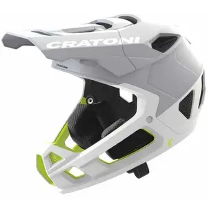 Cratoni Interceptor Casque Mixte, Blanc Mat, M pas cher