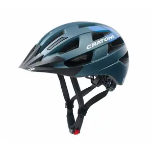 Cratoni Velo-x (City) Casques Mixte-Adulte, Bleu pétrole Mat, S/M pas cher