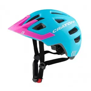 Comparateur de prix : Cratoni Maxster Pro Casque de vélo Adulte Unisexe, Bleu/Rose, m