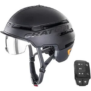 Cratoni Smartride Casques Adulte Unisexe, Noir Mat, LVendu parkaufland