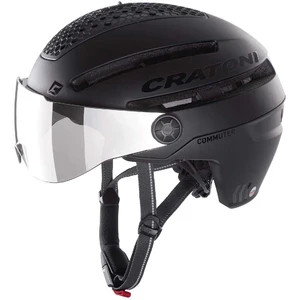 Cratoni Commuter Casques Mixte-Adulte, Noir Mat, m