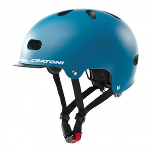 Cratoni C-Mate Casque Vélo Jeunesse Unisexe, Bleu Mat, M pas cher