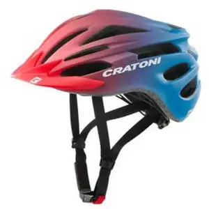 Cratoni Pacer Jr Casque Adulte Unisexe, Rouge/Bleu Mat, s pas cher