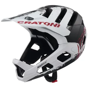 Cratoni Madroc Casques Adulte Unisexe, Weiß-Schwarz Matt, L pas cher