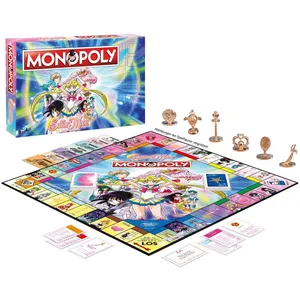 Comparateur de prix : Unique Gaming Winning Moves Jeu De Société Sailor Moon Monopoly German Version