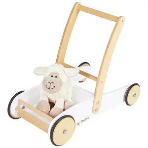 Chariot de marche 'Uli', blanc - blanc/clair - Pinolino pas cher