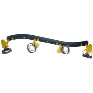Niermann Standby 696 Lumière pour Enfants 4 Spots Lune toiles Bleu 70 x 9 x 17 cmVendu parluminaire