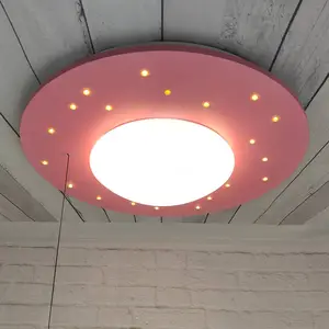 Niermann Standby Plafonnier Starlight avec ciel étoilé, roseVendu parluminaire