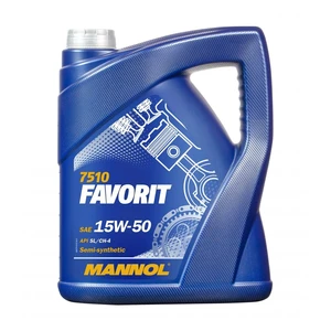 Comparateur de prix : MANNOL Favorit 15 W - 50 API SL/CH-4, 5 l