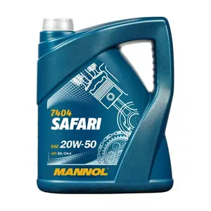 Mannol Safari 20W-50 API SN/CH Huile de moteur de technologie de synthèse 5 litres pas cher