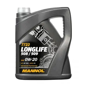 Comparateur de prix : MANNOL - Huile moteur 0W20 LONGLIFE 508/509 7722-5L - MN7722-21