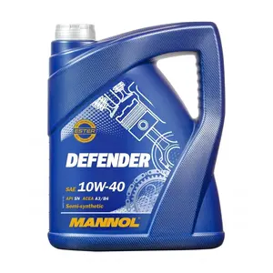 Comparateur de prix : MANNOL 10W-40 Defender Huile Moteur partiellement synthétique 5 litres