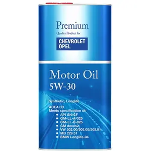 Fanfaro 5W30 For Chevrolet & Opel 5Liter blik pas cher