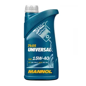 Comparateur de prix : MANNOL de 15 W Universel 40 API SG/CD W-40, 1 l