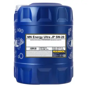 Comparateur de prix : MANNOL Energy Ultra JP 5 W 20 API SN W-40, 20L
