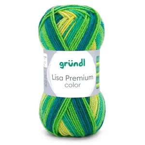Fil à tricoter LISA PREMIUM COLOR - Grundl - certifiée Oeko-Tex(...) -... pas cher