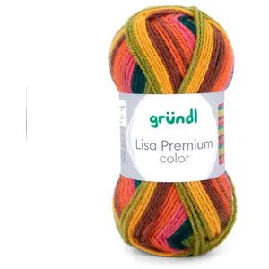 Fil à tricoter LISA PREMIUM COLOR - Grundl - certifiée Oeko-Tex(...) -... pas cher