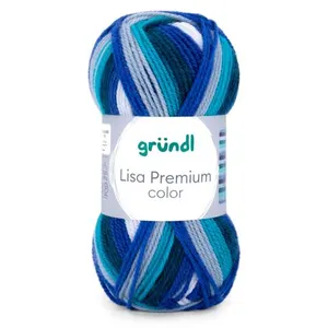 Fil à tricoter LISA PREMIUM COLOR - Grundl - certifiée Oeko-Tex(...) -... pas cher