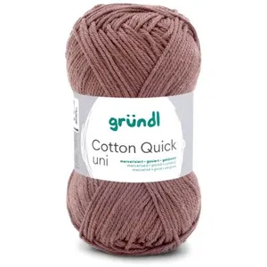 Fil à tricoter COTTON QUICK UNI - Gründl - PPSC - certifié Oeko-Tex(..... pas cher