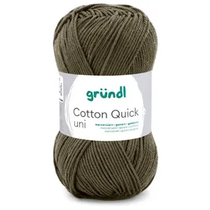 Fil à tricoter COTTON QUICK UNI - Gründl - PPSC - certifié Oeko-Tex(..... pas cher