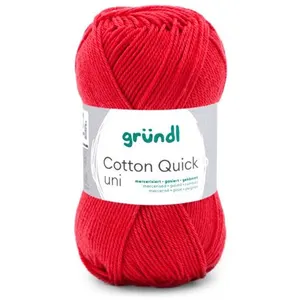Fil à tricoter COTTON QUICK UNI - Gründl - PPSC - certifié Oeko-Tex(.....