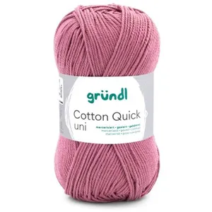 Fil à tricoter COTTON QUICK UNI - Gründl - PPSC - certifié Oeko-Tex(..... pas cher