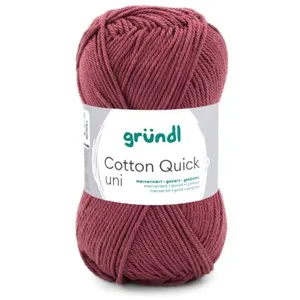 Fil à tricoter COTTON QUICK UNI - Gründl - PPSC - certifié Oeko-Tex(.....