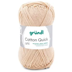 Fil à tricoter COTTON QUICK UNI - Gründl - PPSC - certifié Oeko-Tex(..... pas cher