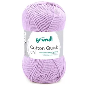 Fil à tricoter COTTON QUICK UNI - Gründl - PPSC - certifié Oeko-Tex(.....