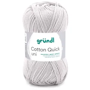 Fil à tricoter COTTON QUICK UNI - Gründl - PPSC - certifié Oeko-Tex(..... pas cher
