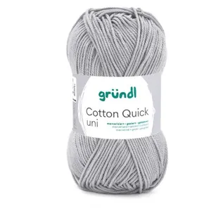 Fil à tricoter COTTON QUICK UNI - Gründl - PPSC - certifié Oeko-Tex(..... pas cher