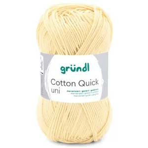 Fil à tricoter COTTON QUICK UNI - Gründl - PPSC - certifié Oeko-Tex(..... pas cher