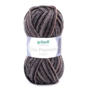 Fil à tricoter LISA PREMIUM COLOR - Grundl - certifiée Oeko-Tex 17 Mul...