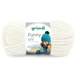 Gründl Laine « Funny Uni », 100 g, env. 120 m Couleur 05 pas cher