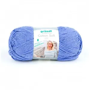 Fil à tricoter Cotton Soft Uni 100GR - Grundl - Certifié Oeko-tex 04 B...