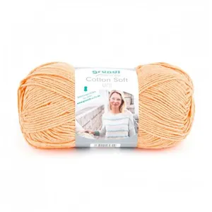 Fil à tricoter Cotton Soft Uni 100GR - Grundl - Certifié Oeko-tex 02 O...
