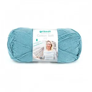 Fil à tricoter Cotton Soft Uni 100GR - Grundl - Certifié Oeko-tex 08 B...