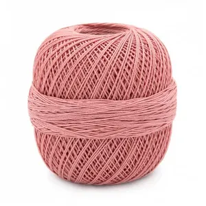 Coton à crocheter HAKELGARN 10 - Grundl - certifié Oeko-Tex Rose (07) ...