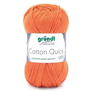 Fil à tricoter COTTON QUICK UNI - Gründl - PPSC - certifié Oeko-Tex 14...