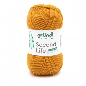Fil à tricoter durable SECOND LIFE - 100GR - Grundl - Certifié Oeko-Te... pas cher