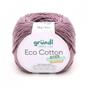 Non communiqué Pelote de coton organique ECO COTTON - Gründl(...) - 11 Violet
