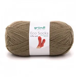Laine à chaussettes à tricoter ECO SOCKS LIFE UNI - 100 GR - Grundl - ... pas cher