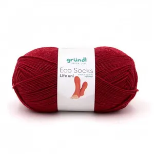 Laine à chaussettes à tricoter ECO SOCKS LIFE UNI - 100 GR - Grundl - ... pas cher
