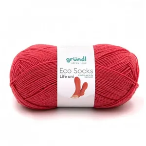 Laine à chaussettes à tricoter ECO SOCKS LIFE UNI - 100 GR - Grundl - ... pas cher