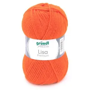 Non communiqué Fil à tricoter LISA PREMIUM UNI - Grundl(...) - 11 Orange