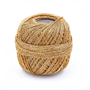 Non communiqué Grundl 872-8210 Glitter Pelote de Fil à Crocheter Bronze pailleté 25 g pas cher