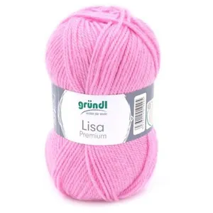 Non communiqué Fil à tricoter LISA PREMIUM UNI - Grundl(...) - 31 Rose pas cher