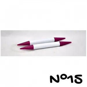Aiguilles à tricoter circulaires plastique de 12 à 20 mm X 80 cm - Gründl(...) - 15 Violet